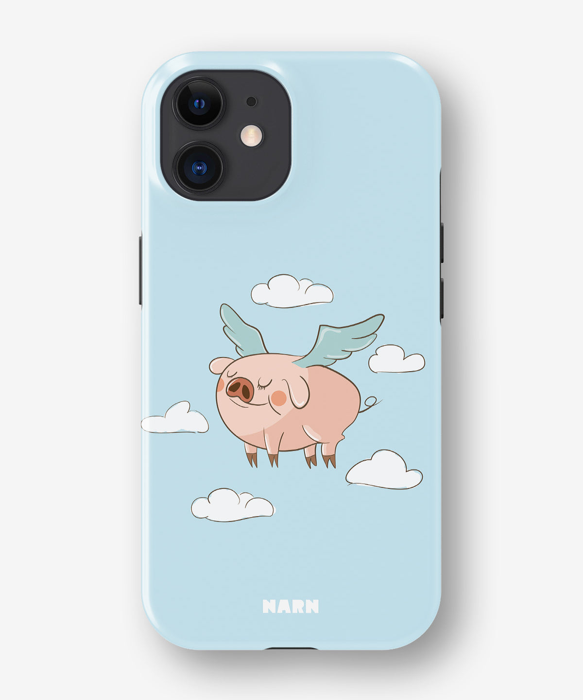 iPhone 12 Mini Tough Case – Dreamy Pig - View 1