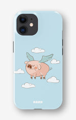 iPhone 12 Mini Tough Case – Dreamy Pig - View 1