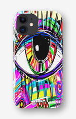iPhone 12 Mini Tough Case – Abstract Eye - View 1