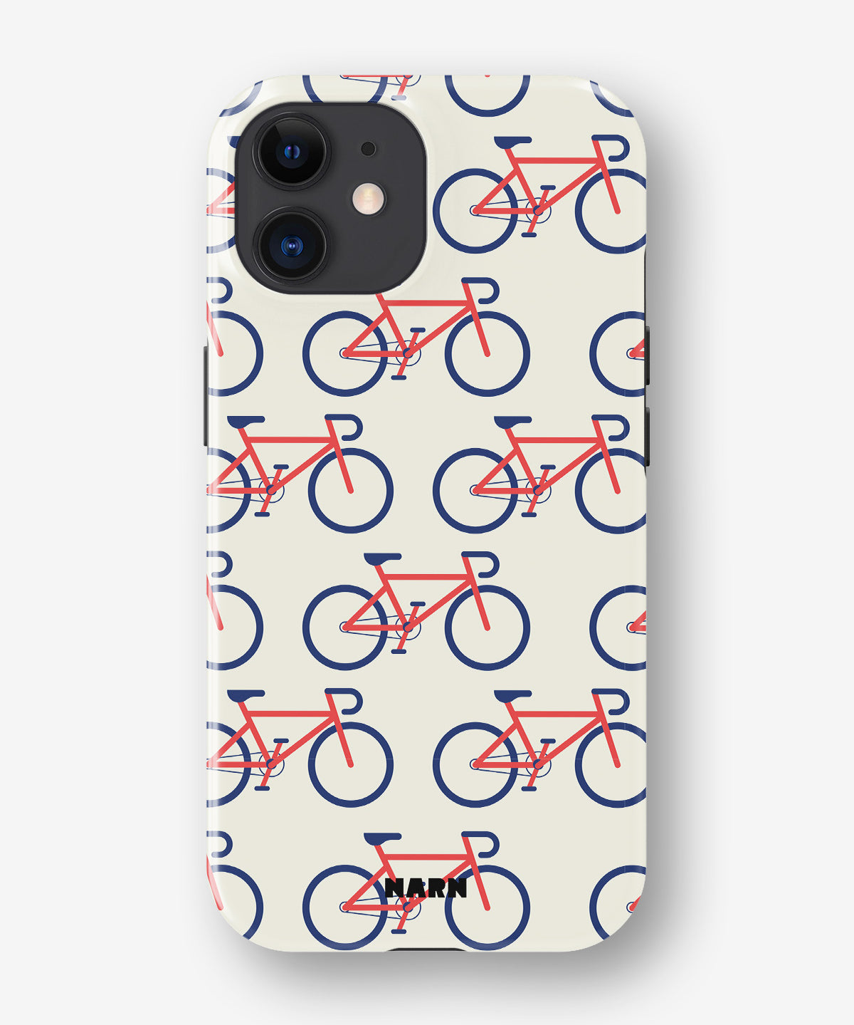 iPhone 12 Mini Tough Case – Vintage Bicycle - View 1