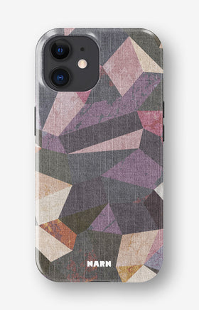 iPhone 12 Mini Tough Case – Triangles - View 1