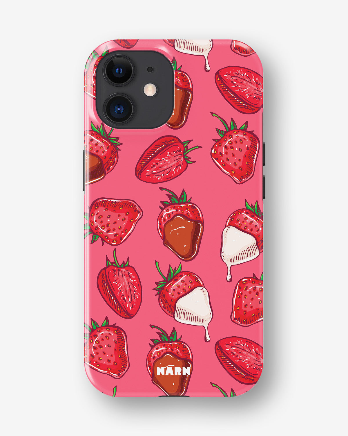 iPhone 12 Mini Tough Case – Strawberry Chocolate - View 1