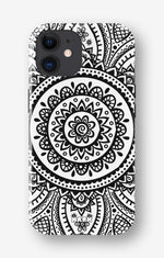 iPhone 12 Mini Tough Case – Henna Mandala - View 1