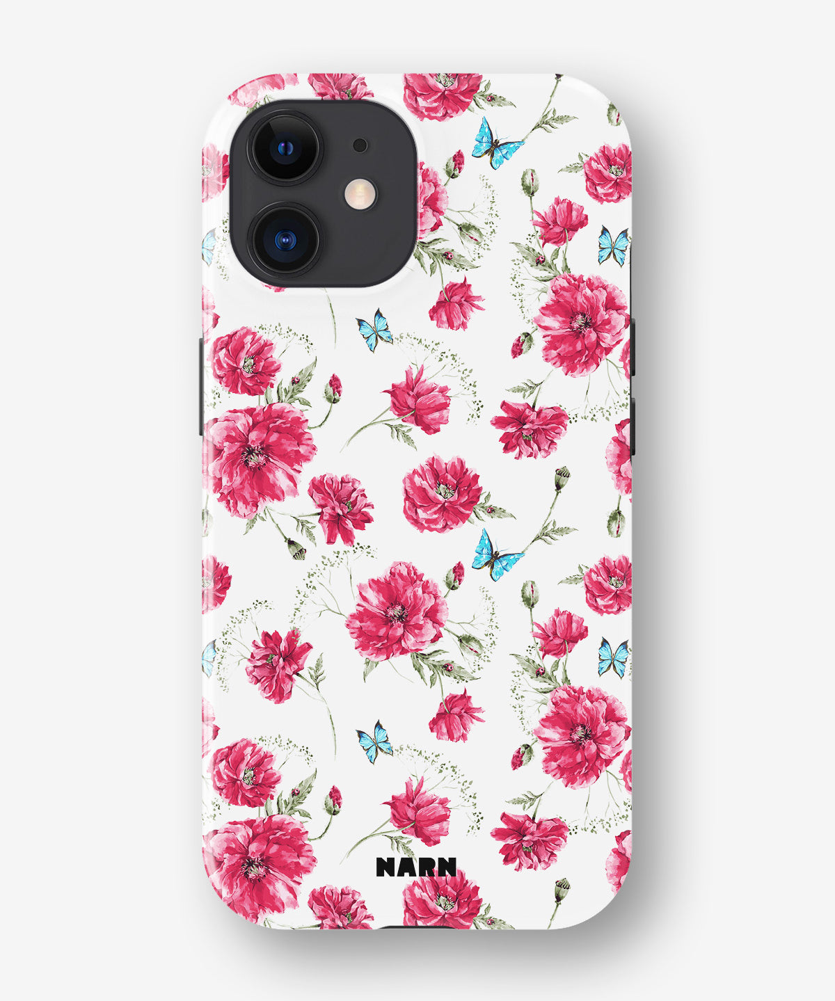 iPhone 12 Mini Tough Case – Poppies in Bloom - View 1