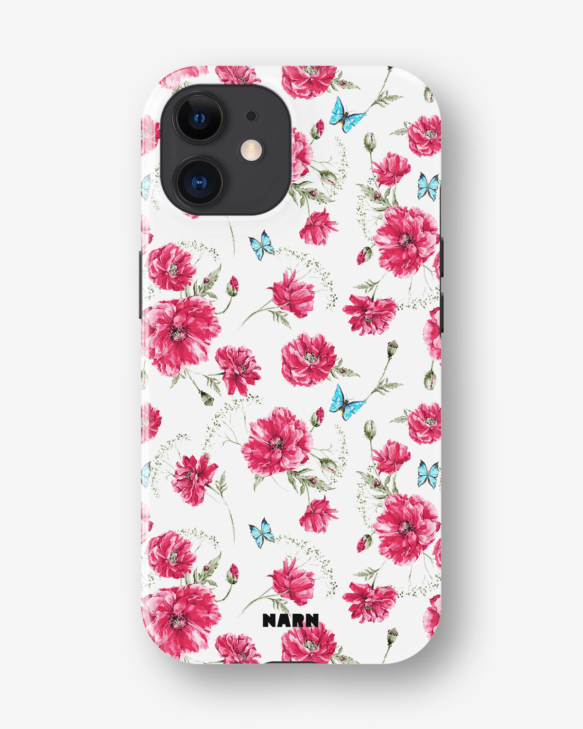 iPhone 12 Mini Tough Case – Poppies in Bloom - View 1