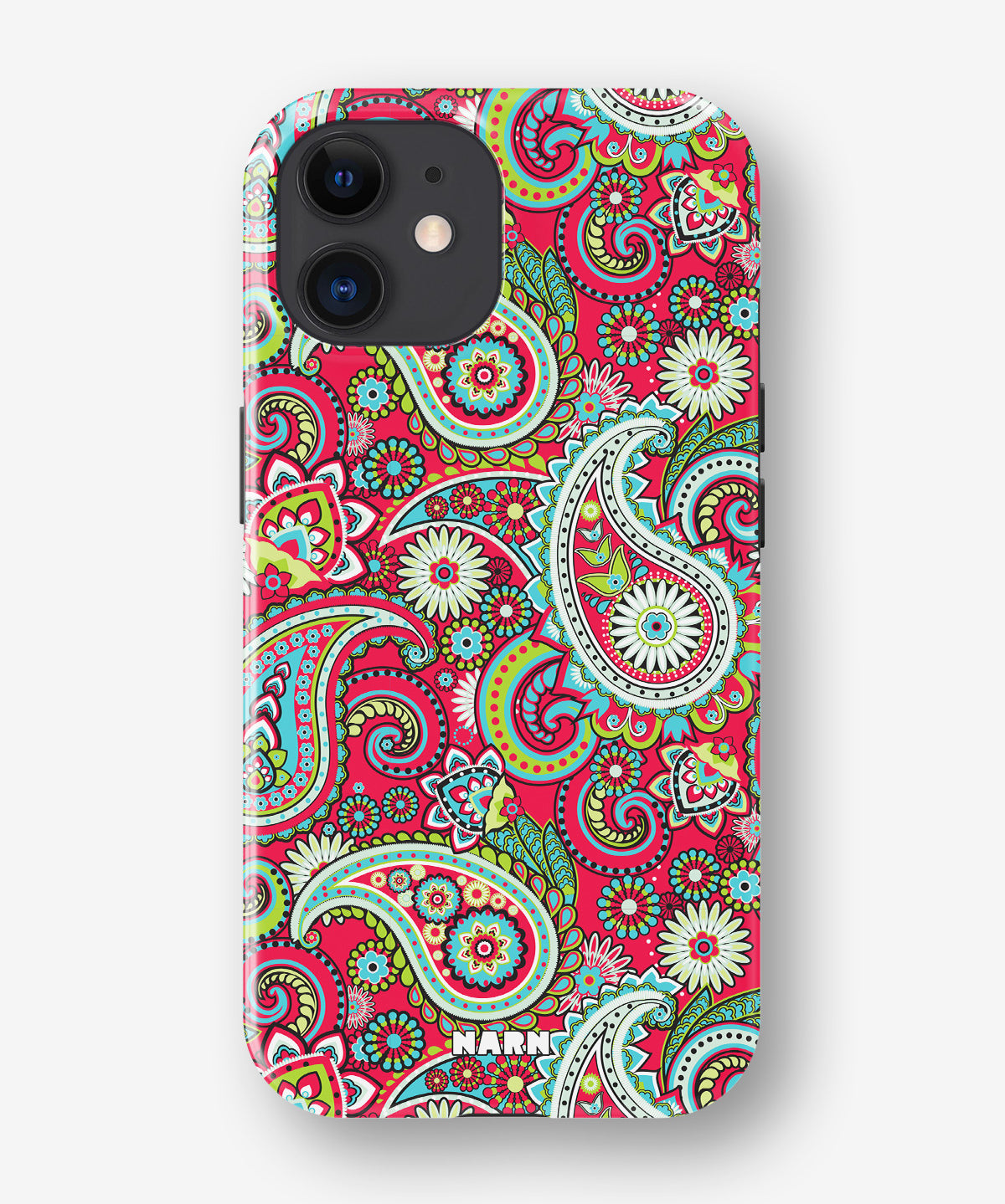 iPhone 12 Mini Tough Case – Paisley Paradise - View 1
