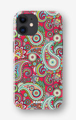 iPhone 12 Mini Tough Case – Paisley Paradise - View 1
