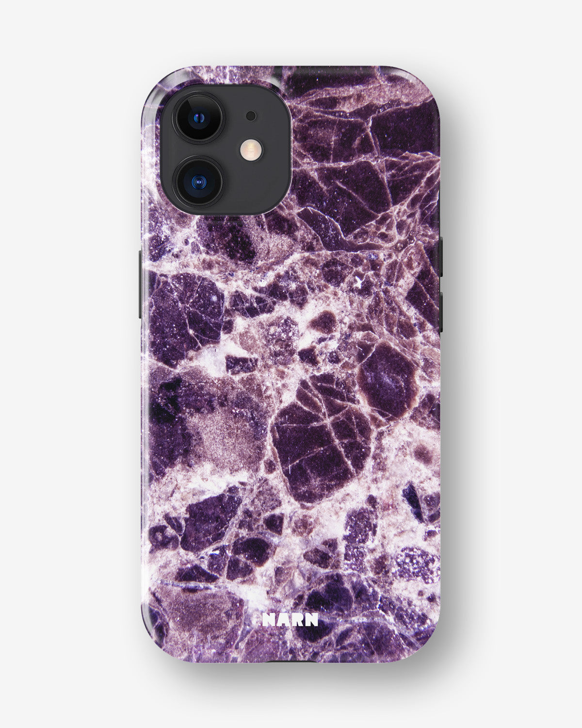 iPhone 12 Mini Tough Case – Purple Marble - View 1