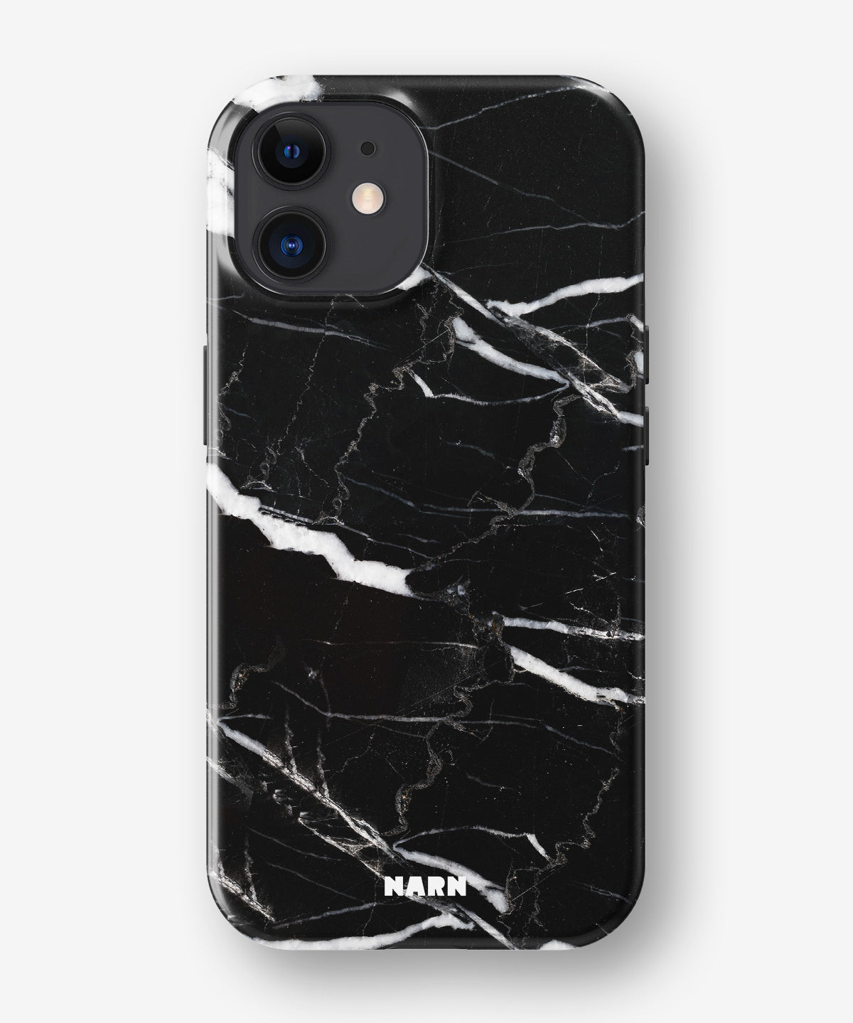 iPhone 12 Mini Tough Case – Black Marble - View 1