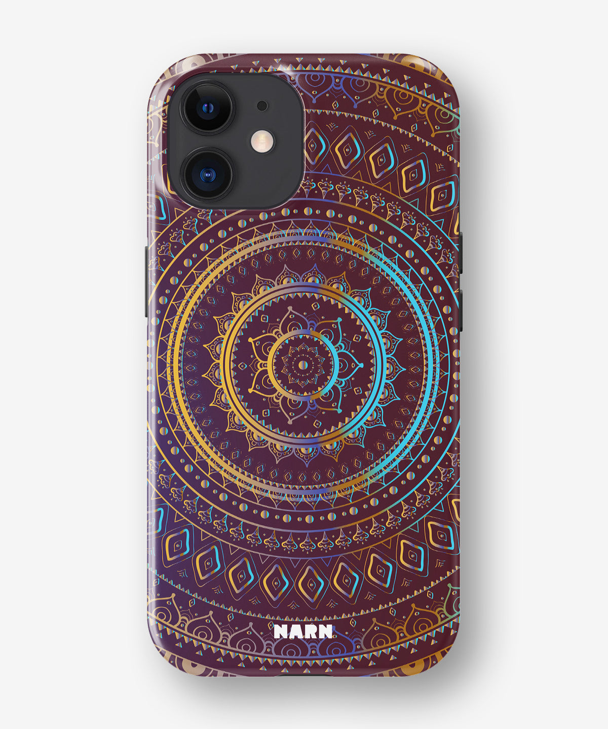 iPhone 12 Mini Tough Case – Royal Mandala - View 1