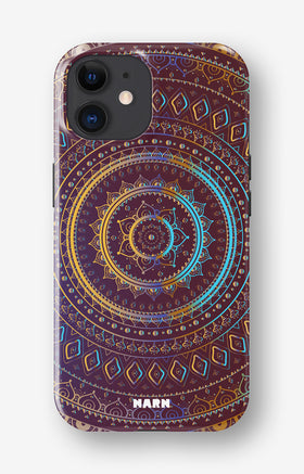 iPhone 12 Mini Tough Case – Royal Mandala - View 1