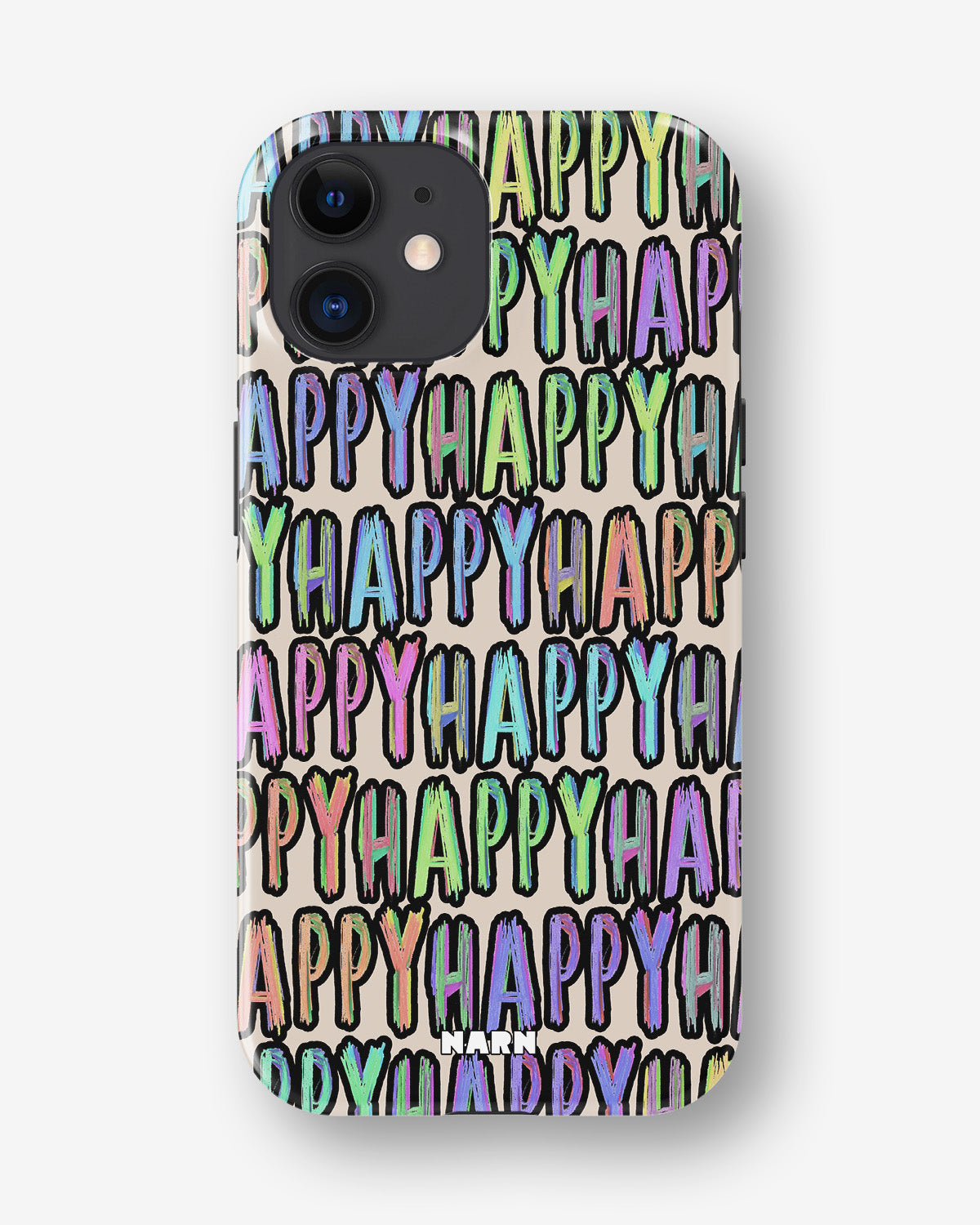 iPhone 12 Mini Tough Case – Happy - View 1