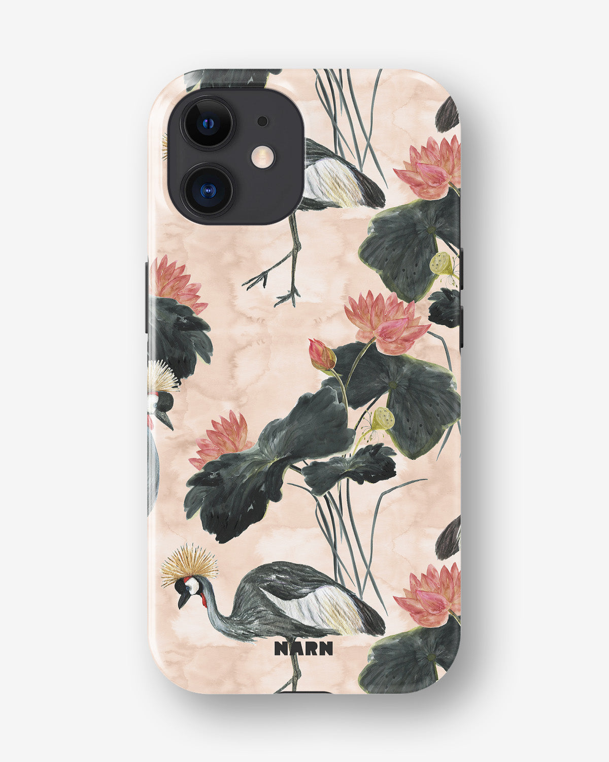 iPhone 12 Mini Tough Case – Crowned Bird - View 1