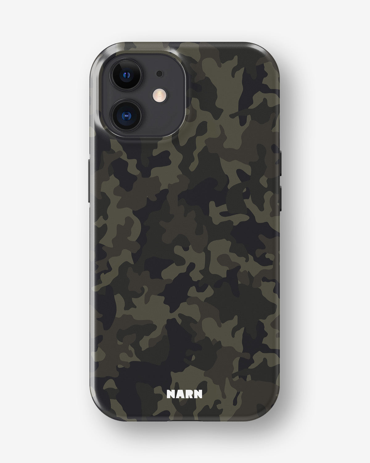 iPhone 12 Mini Tough Case – Jungle Green Camo - View 1