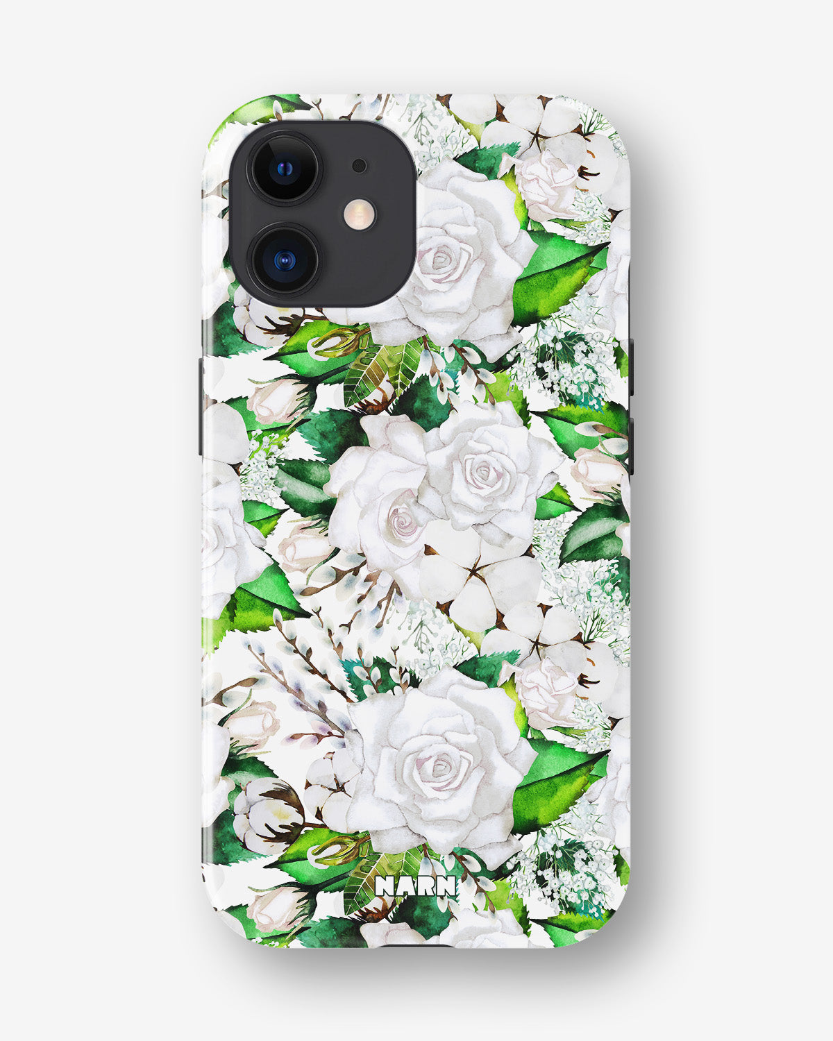 iPhone 12 Mini Tough Case – White Bloom - View 1