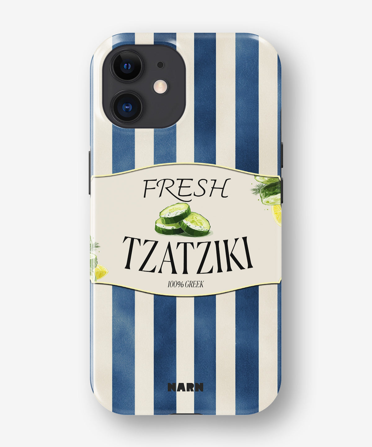 iPhone 12 Mini Tough Case – Greek Blues - View 1