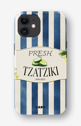 iPhone 12 Mini Tough Case – Greek Blues - View 1