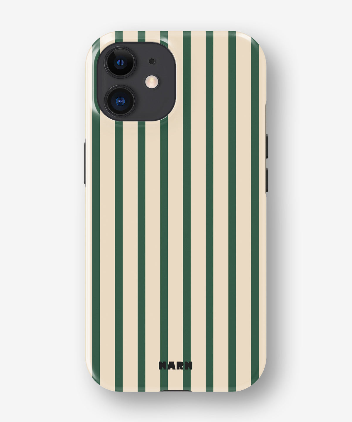 iPhone 12 Mini Tough Case – Evergreen Stripe - View 1