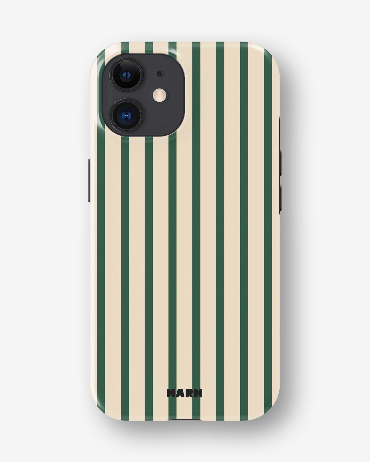 iPhone 12 Mini Tough Case – Evergreen Stripe - View 1