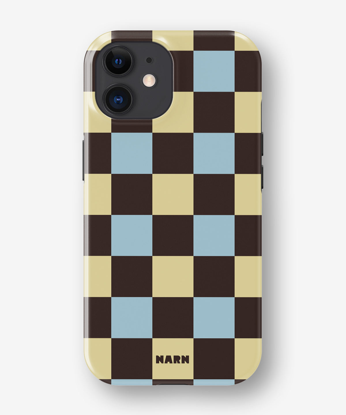 iPhone 12 Mini Tough Case – Butter Check - View 1