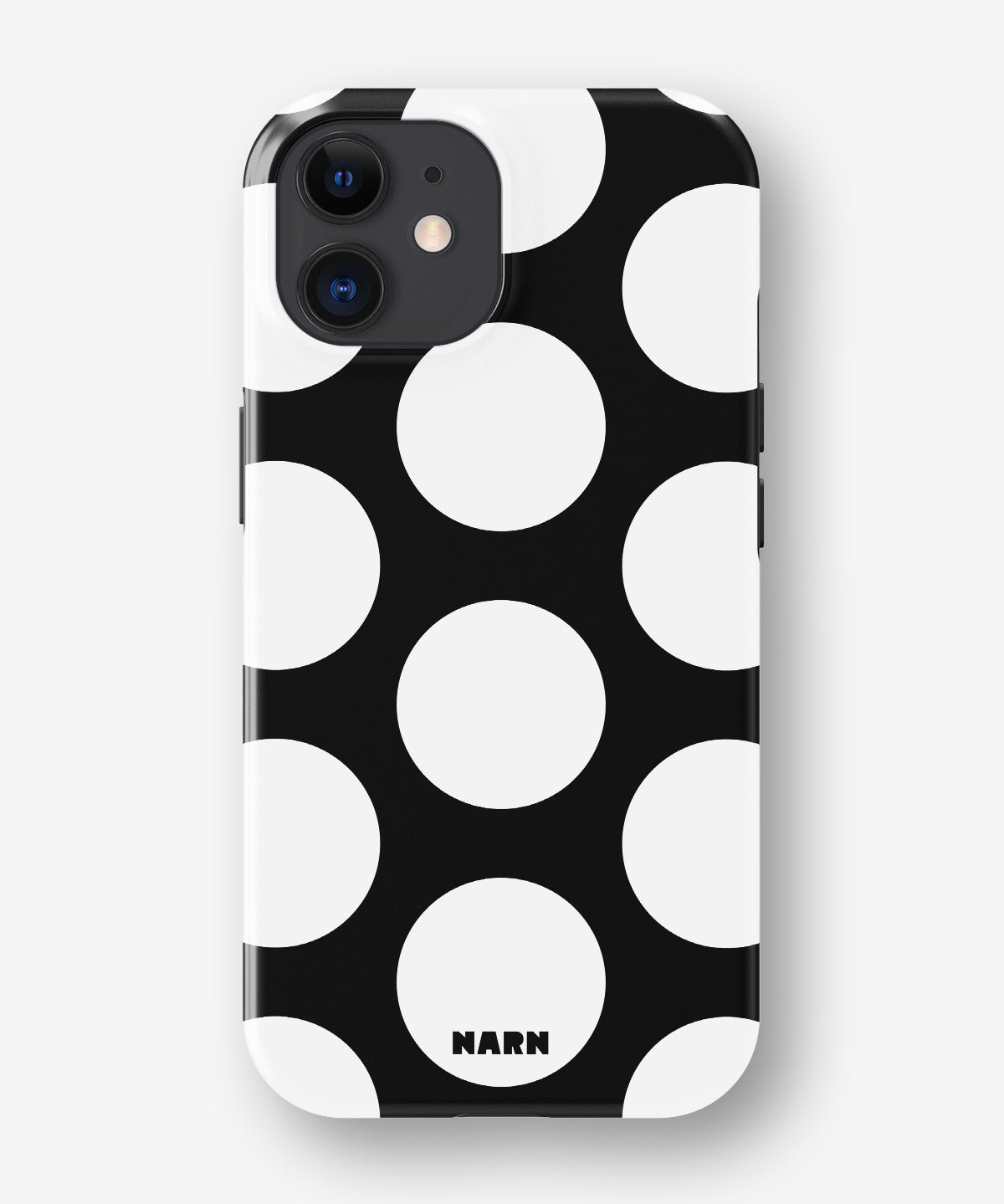 iPhone 12 Mini Tough Case – Bold Dots - View 1