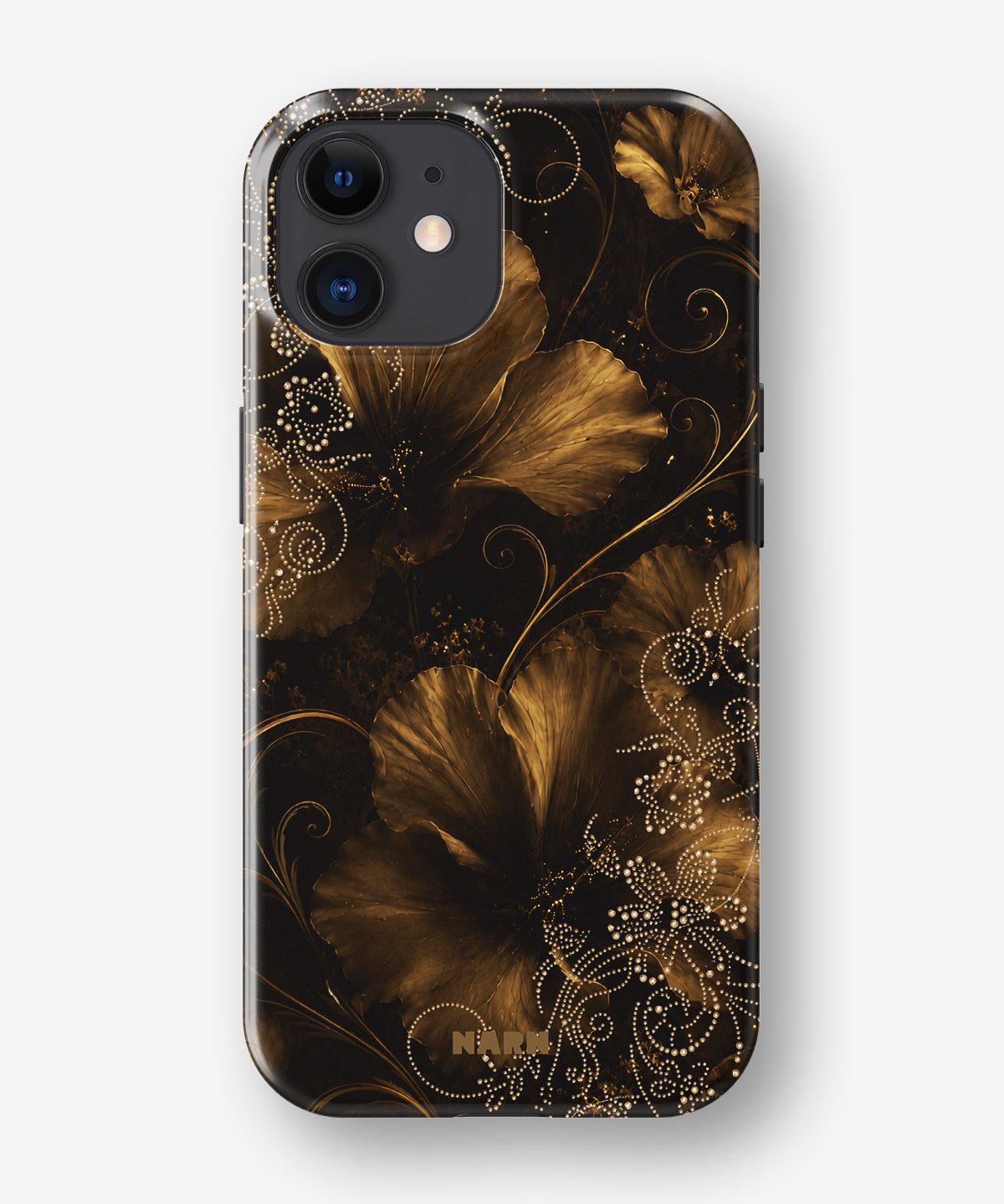 iPhone 12 Mini Tough Case – Bloom Noir - View 1