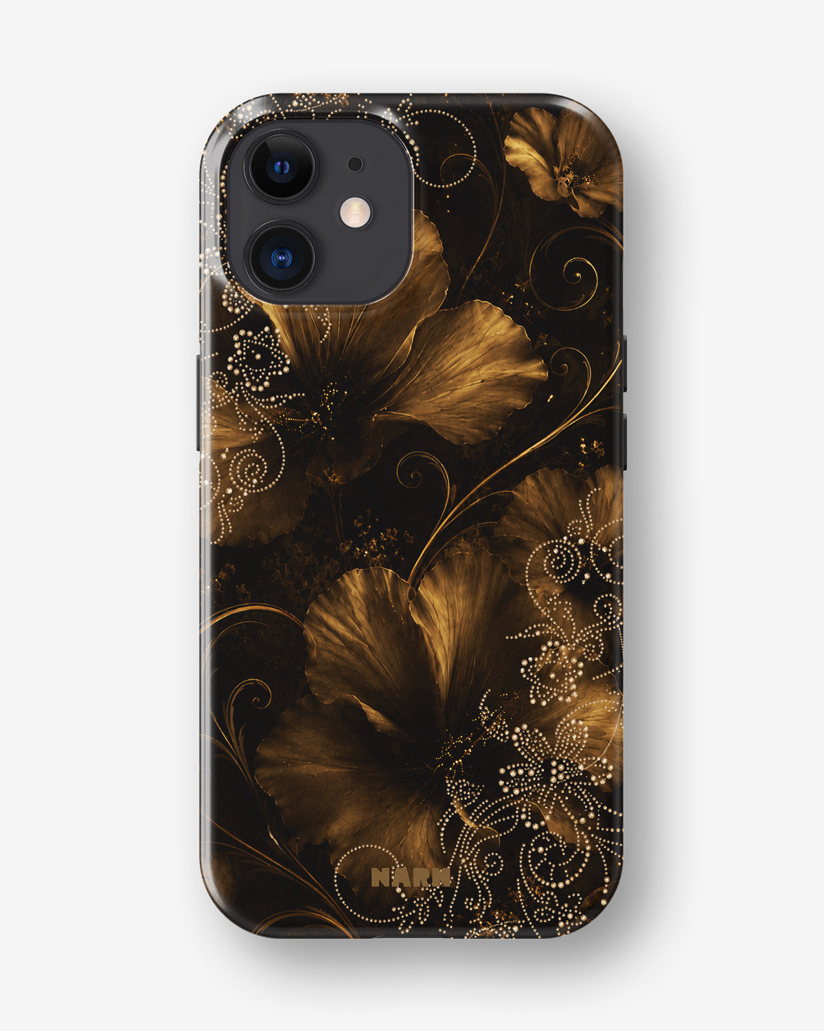 iPhone 12 Mini Tough Case – Bloom Noir - View 1