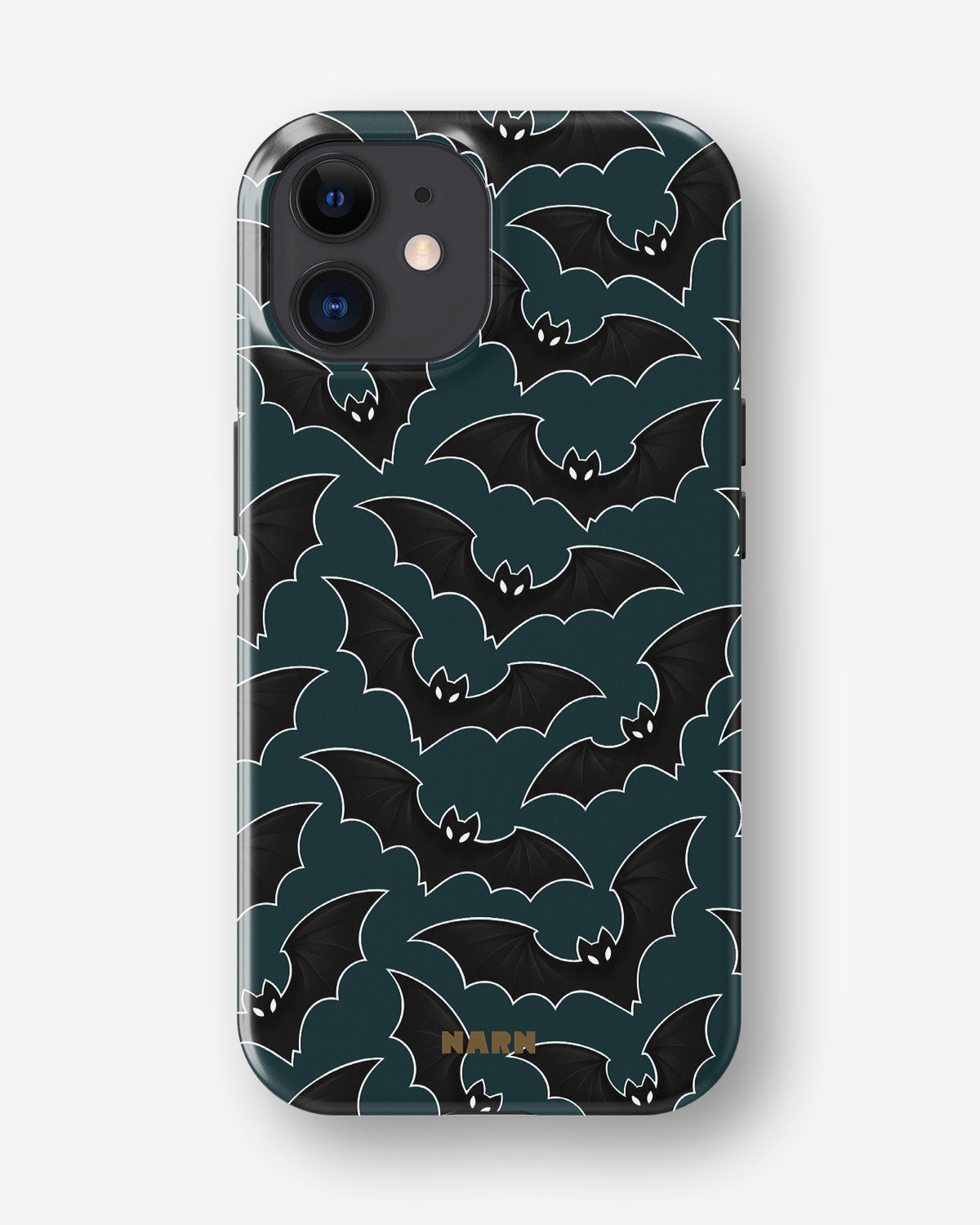 iPhone 12 Mini Tough Case – Midnight Bats - View 1