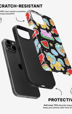iPhone 12 Mini Tough Case – Cute Stickers - View 2