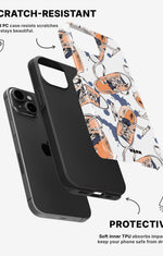 iPhone 12 Mini Tough Case – Apricot Sneakers - View 2