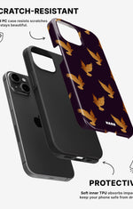 iPhone 12 Mini Tough Case – Royal Doves - View 2