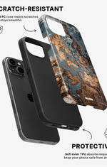 iPhone 12 Mini Tough Case – Molten Gold - View 2