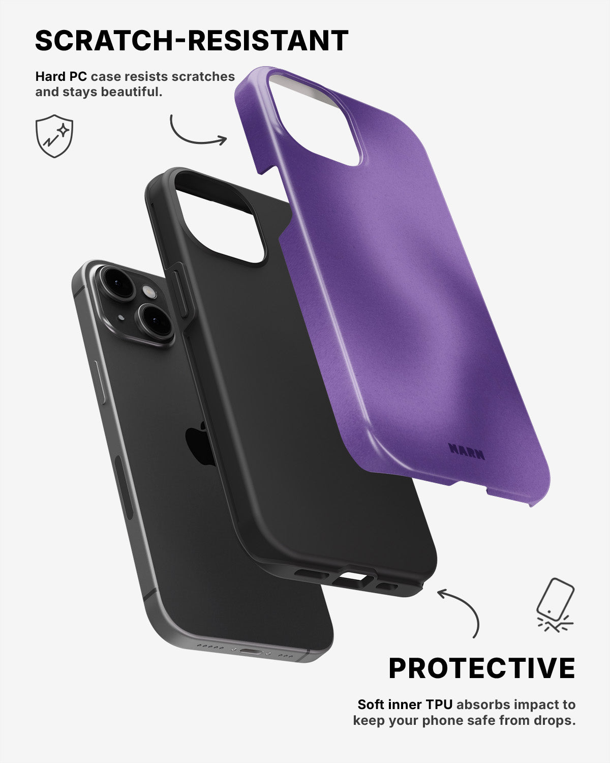 iPhone 12 Mini Tough Case – Violetta - View 2