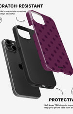 iPhone 12 Mini Tough Case – Plum - View 2