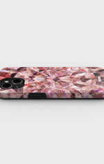 iPhone 12 Mini Tough Case – Pink Crystals - View 3