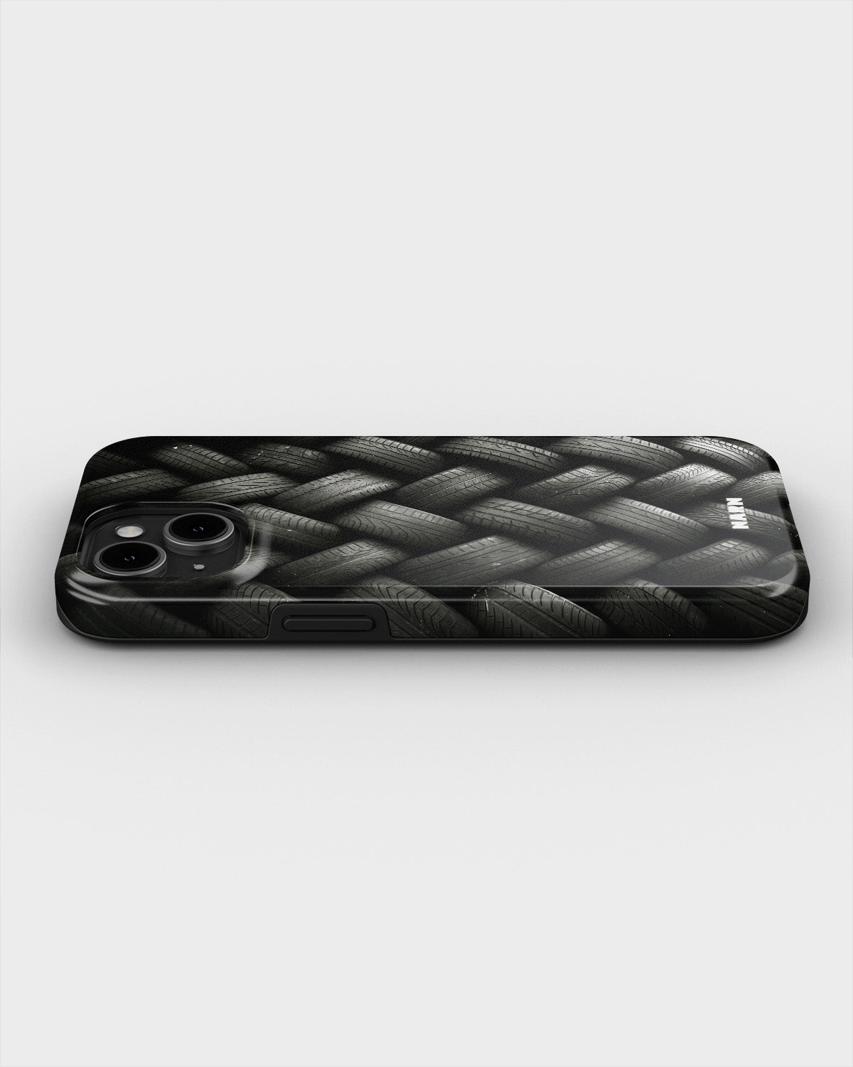 iPhone 12 Mini Tough Case – Tires Wall - View 3