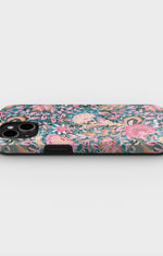 iPhone 12 Mini Tough Case – Fantasy Flowers - View 3