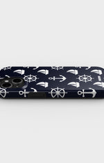 iPhone 12 Mini Tough Case – Deep Blue Voyage - View 3