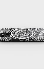 iPhone 12 Mini Tough Case – Henna Mandala - View 3
