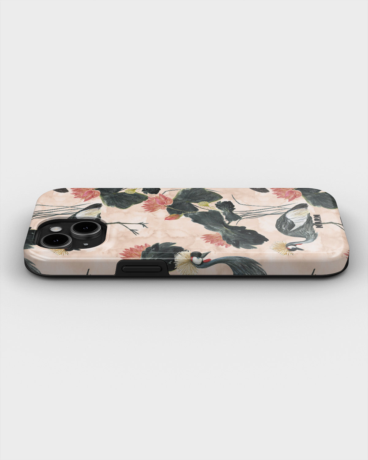 iPhone 12 Mini Tough Case – Crowned Bird - View 3