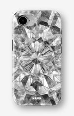 iPhone 17e Tough Case – Grey Crystals - View 1
