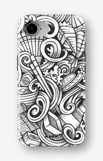 iPhone 17e Tough Case – Japanese Pattern - View 1