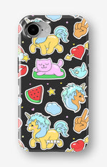 iPhone 17e Tough Case – Cute Stickers - View 1