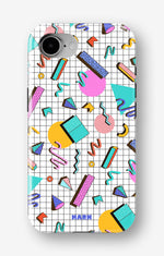 iPhone 17e Tough Case – 80s Memphis - View 1