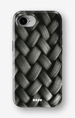 iPhone 17e Tough Case – Tires Wall - View 1