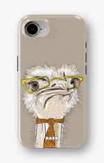 iPhone 17e Tough Case – Hipster Ostrich - View 1