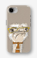 iPhone 17e Tough Case – Hipster Ostrich - View 1