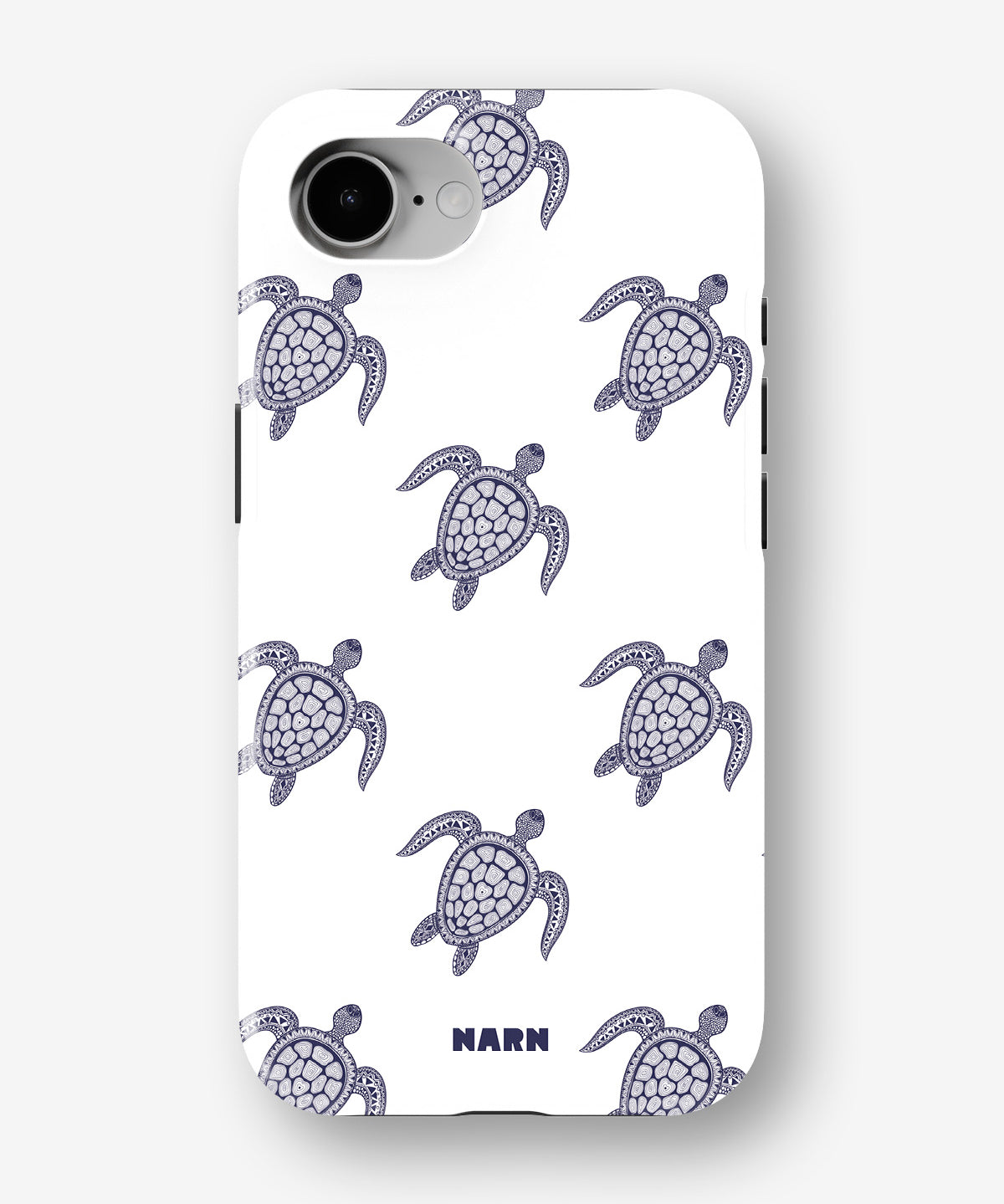 iPhone 17e Tough Case – Blue Turtles - View 1