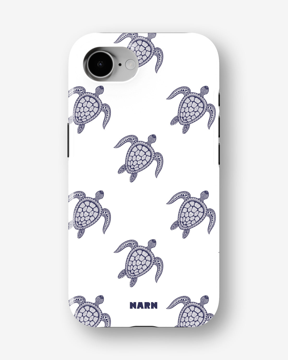 iPhone 17e Tough Case – Blue Turtles - View 1