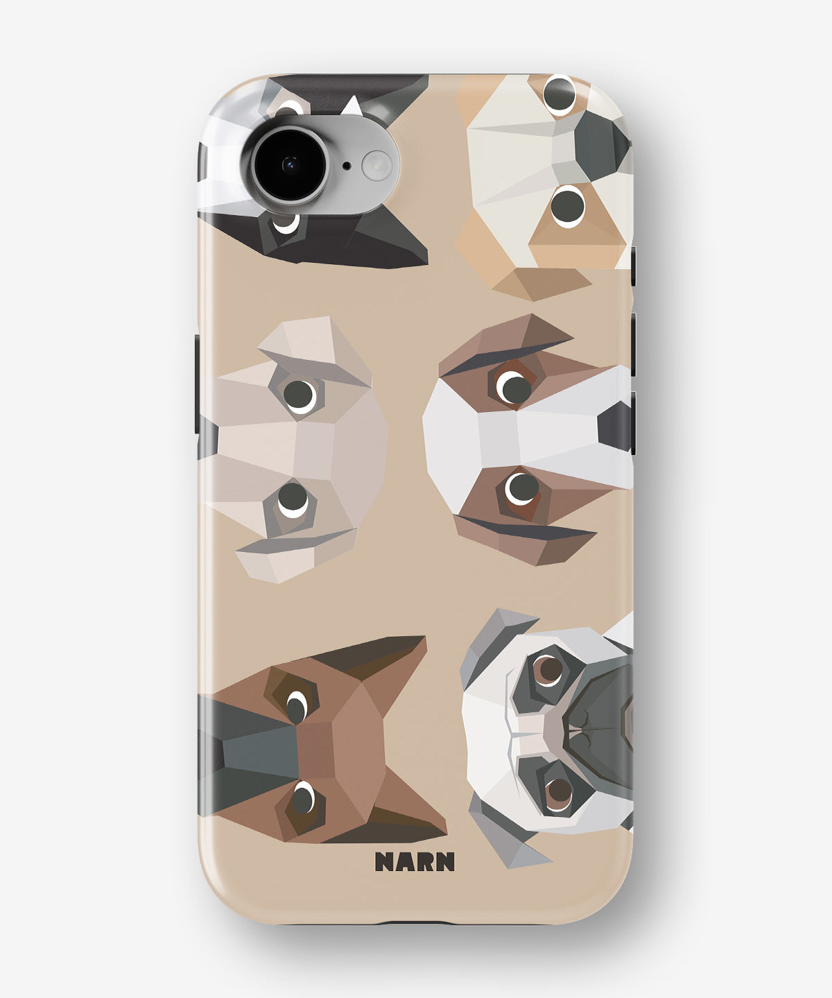 iPhone 17e Tough Case – Cute Dogs - View 1